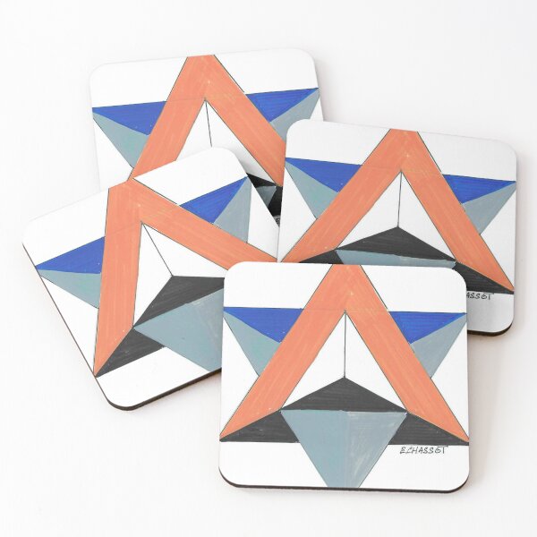 Item preview, Orange Tetrahedron designed and sold by ArcBloom.