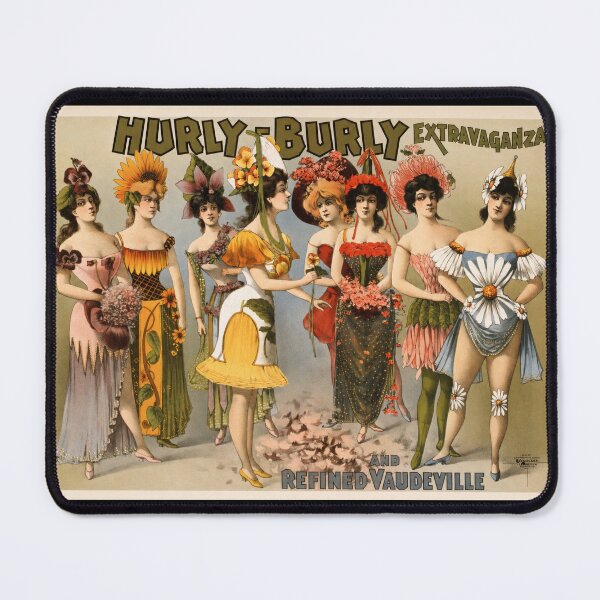 Item preview, Hurly Burly Extravaganza Vaudeville Showbill designed and sold by artofuniverse.