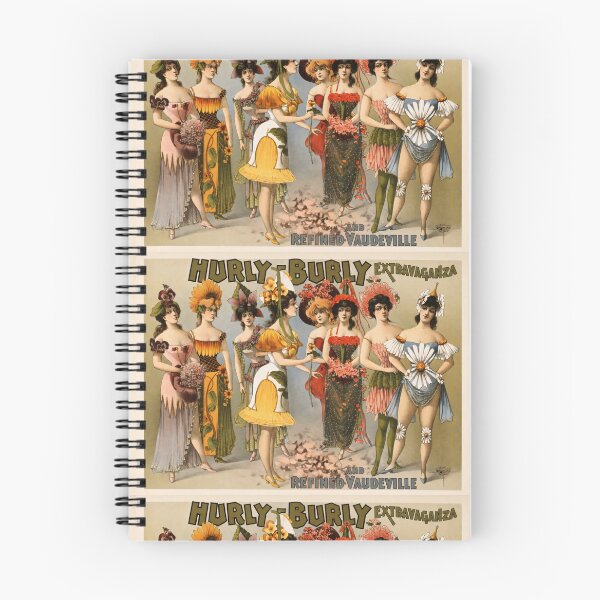 Item preview, Hurly Burly Extravaganza Vaudeville Showbill designed and sold by artofuniverse.