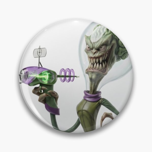 Item preview, Martian Alien cartoon design designed and sold by Vintage Designs +.