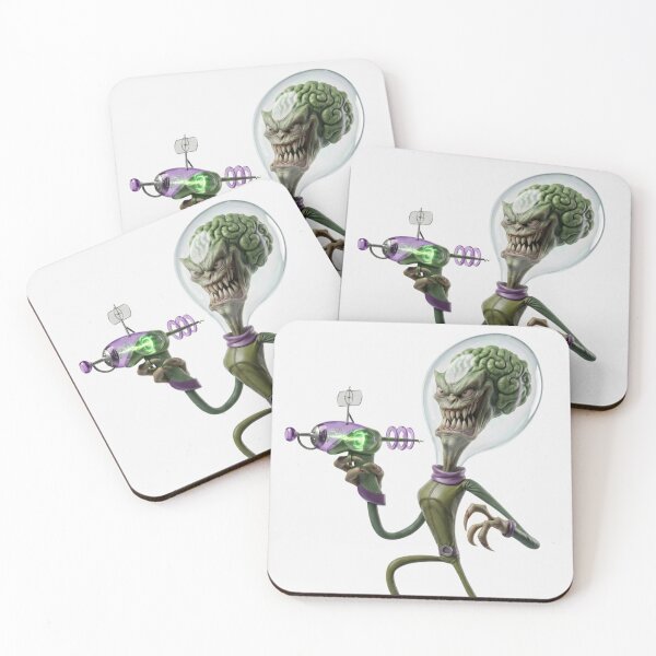 Artikelvorschau, Marsian Alien Cartoon Design entworfen und verkauft von Vintage Designs +.