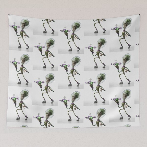 Item preview, Martian Alien cartoon design designed and sold by Vintage Designs +.