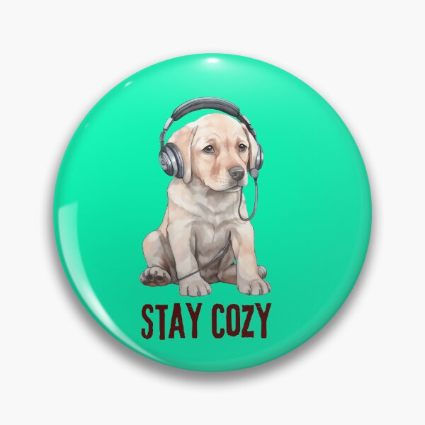 Artikelvorschau, Cute Labrador Retriever Stay Cozy Winter - Dog Lover Gift entworfen und verkauft von stormk10.