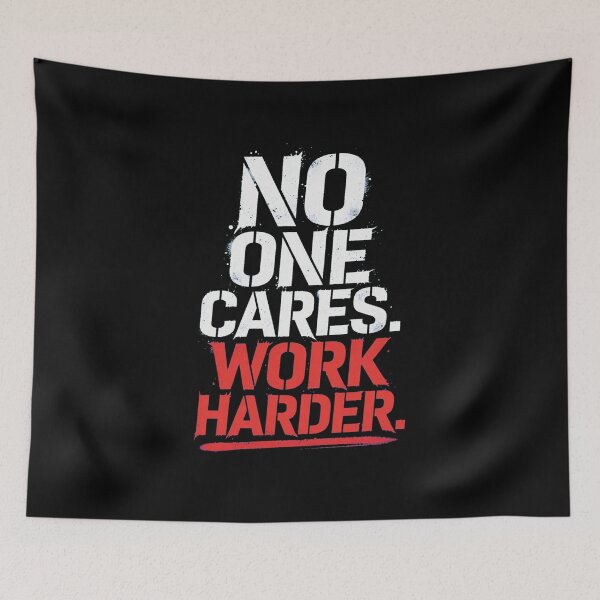 Item preview, No One Cares Work Harder Shirt - David Goggins Motivational Gym Shirt designed and sold by Vibe-Vary.