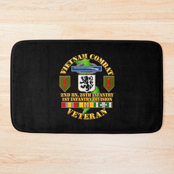 Item preview, Vietnam Veteran Combat - 2nD Bn, 28th Infantry - 1st ID - with VN SVC - 3D - Transparent designed and sold by Military Insignia Products.