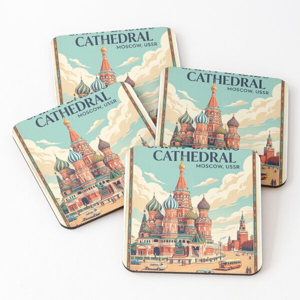 Item preview, Saint Basil's Cathedral — Moscow, USSR designed and sold by Bad-Decisions-Designs.