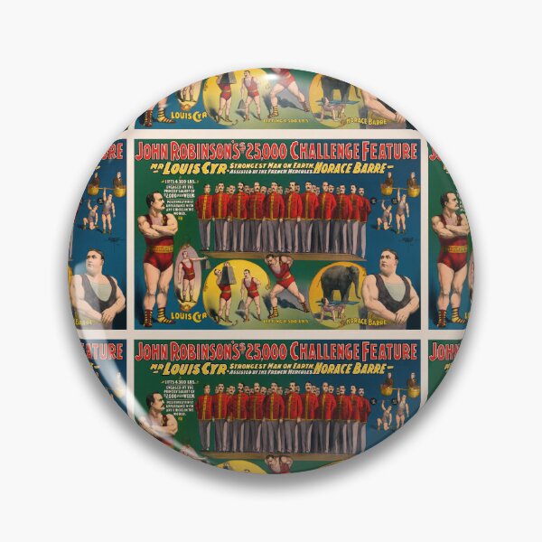 Item preview, Louis Cyr Strongest Man Circus Bill designed and sold by artofuniverse.