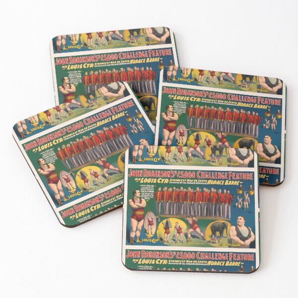 Item preview, Louis Cyr Strongest Man Circus Bill designed and sold by artofuniverse.