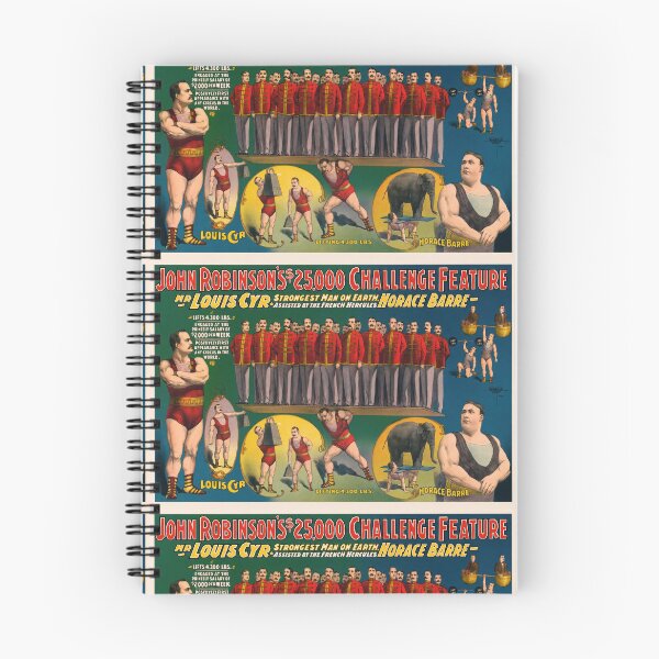 Item preview, Louis Cyr Strongest Man Circus Bill designed and sold by artofuniverse.