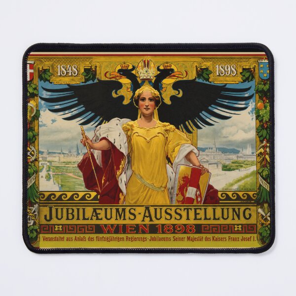 Item preview, Vienna Jubilee Exhibition 1898 Allegory designed and sold by artofuniverse.