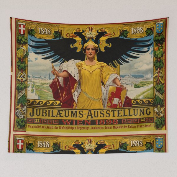 Item preview, Vienna Jubilee Exhibition 1898 Allegory designed and sold by artofuniverse.