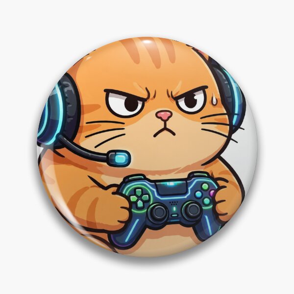 Artikelvorschau, Focused Gamer Cat Headset Controller entworfen und verkauft von Dlvznbm.