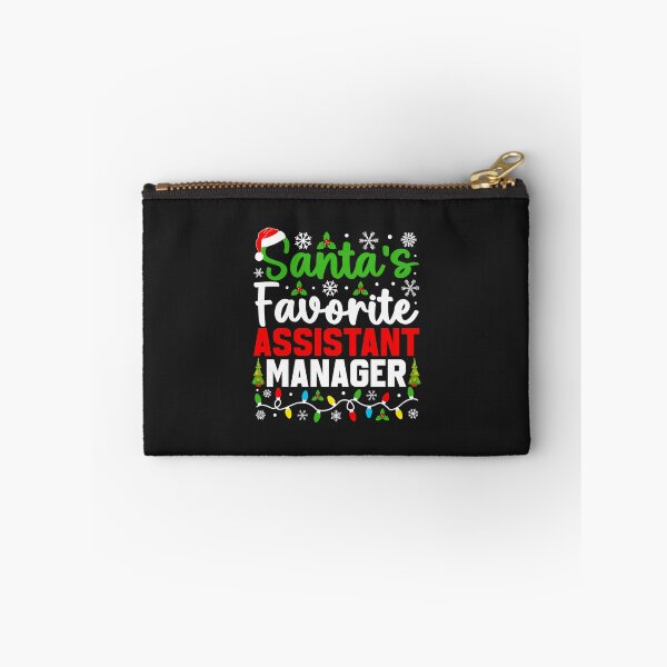 Item preview, Santa's Favorite Assistant Manager Funny Christmas designed and sold by abig-eiyana.