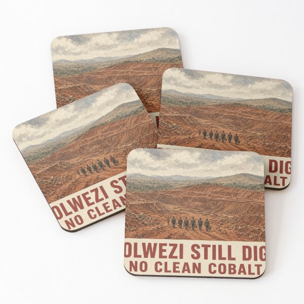 Item preview, Kolwezi Still Digs - No Clean Cobalt Landscape designed and sold by Acta Diurna Supply.