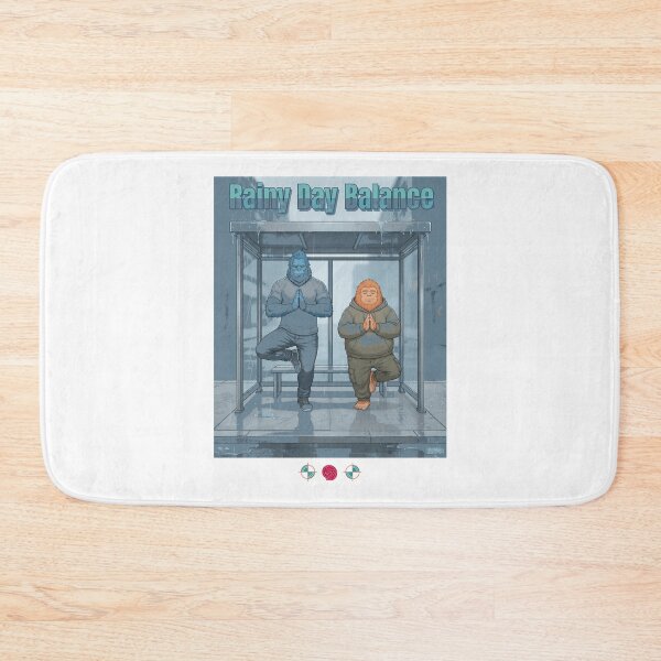 Item preview, Copy of Charge and Center Funny Zen Bigfoot Meditation Art designed and sold by Whimsy Trail Co.