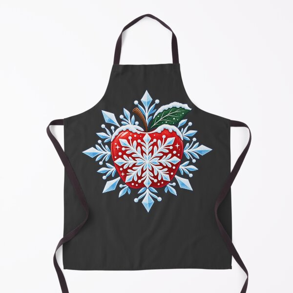 Item preview, Winter Teacher Gift Snowflake Apple Classroom Style designed and sold by Corvoria.
