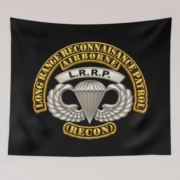 Item preview, Long Range Reconnaissance Patrol - LRRP - Airborne - RECON - 3D - transparent designed and sold by Military Insignia Products.