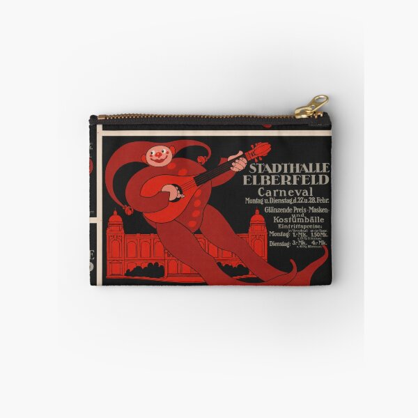 Item preview, Stadthalle Elberfeld Carnival Jester 1911 designed and sold by artofuniverse.