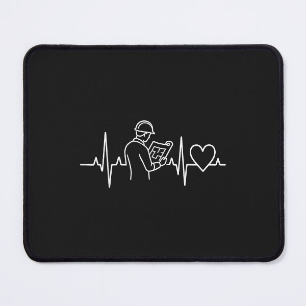 Item preview, Civil Engineer Heartbeat Architecture Pulse Construction Blueprint designed and sold by abig-eiyana.