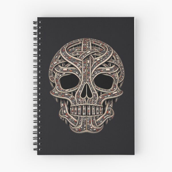 Item preview, Gridlock Skull | Highway Traffic Art designed and sold by Orca Chuckle Studios.