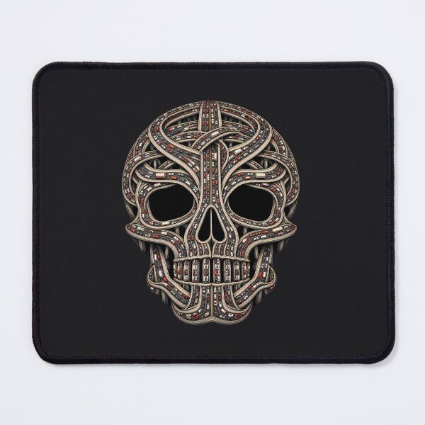 Item preview, Gridlock Skull | Highway Traffic Art designed and sold by Orca Chuckle Studios.