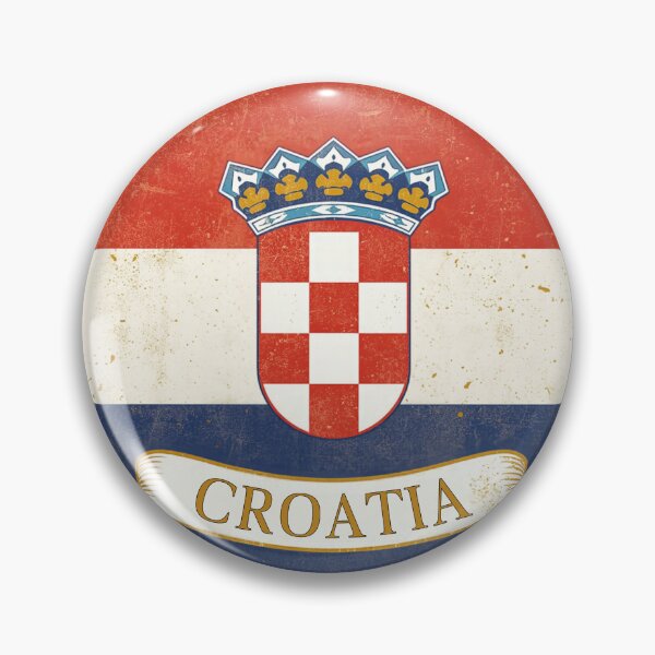 Item preview, Croatia Flag Shield Crest Art designed and sold by VirellonInk.