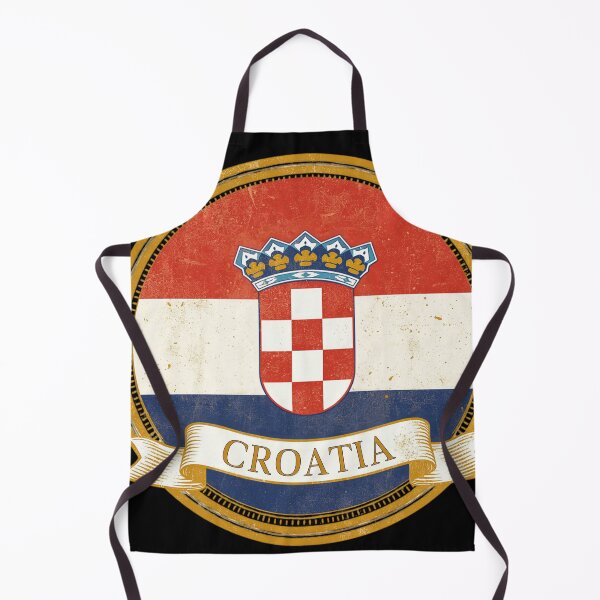 Item preview, Croatia Flag Shield Crest Art designed and sold by VirellonInk.
