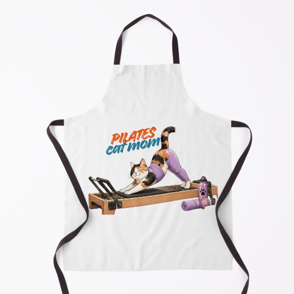 Artikelvorschau, Cat Mom Pilates Retro Design entworfen und verkauft von Zen & Whiskers.
