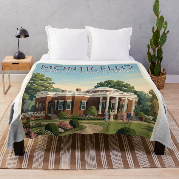 Artikelvorschau, Monticello — Home of Thomas Jefferson entworfen und verkauft von Bad-Decisions-Designs.