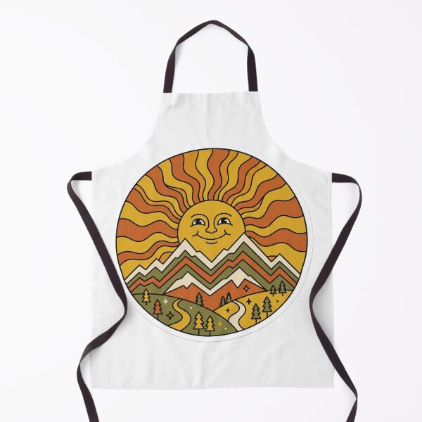 Item preview, Vintage Mountain Camping Sticker – 70s Retro Outdoor Adventure designed and sold by Spiking11.