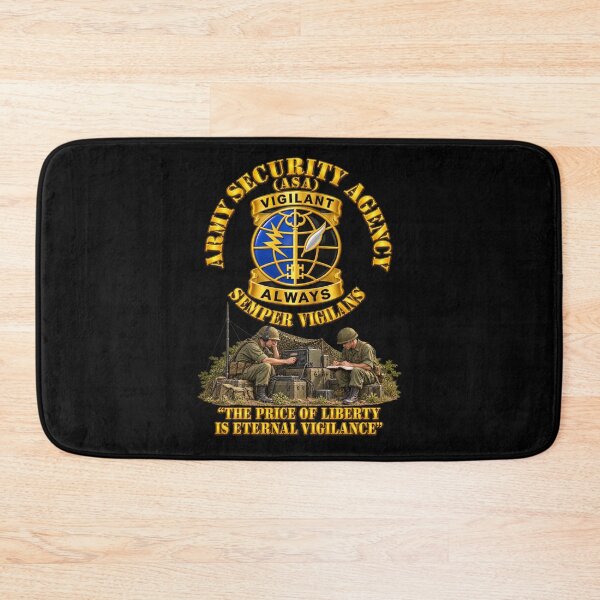 Item preview, Army Security Agency - DUI - with Field Scene - 3D - Transparent designed and sold by Military Insignia Products.