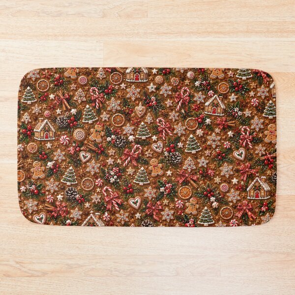 Item preview, Christmas Gingerbread Cookies – Cozy Holiday Bakery Pattern designed and sold by HO•Designs.