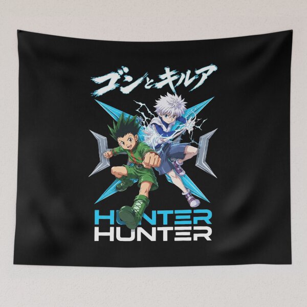 Aperçu de l'œuvre Gon et Killua Hunter créée et vendue par JamiesWebb.