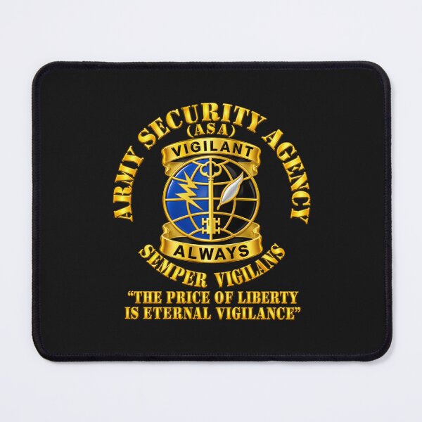 Item preview, Army Security Agency - DUI - 3D - Transparent designed and sold by Military Insignia Products.