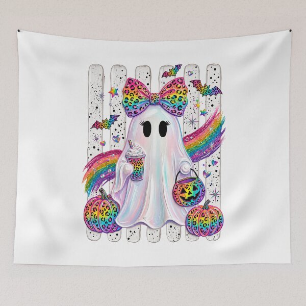 Item preview, Retro Spooky Characters designed and sold by Taniyah Gomes.