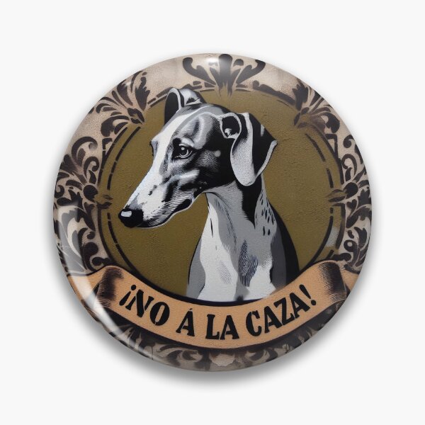 Item preview, GALOGO - Variaciones Callejeras - No a la caza_07 designed and sold by GALOGO – Art for Sighthounds & Animal Welfare.