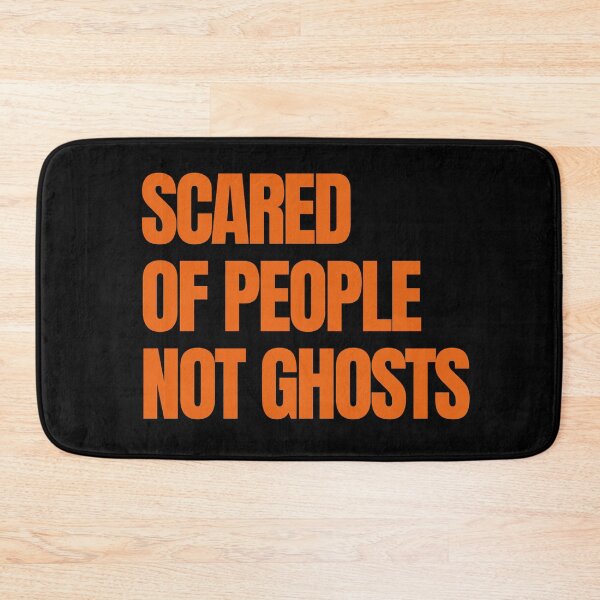 Item preview, Scared of People Not Ghosts Introvert Halloween Saying designed and sold by T-version.