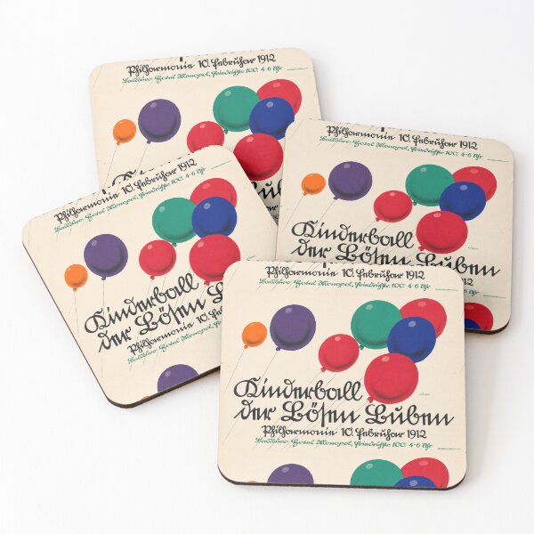 Item preview, Kinderball der Bosen Buben Balloons 1912 designed and sold by artofuniverse.