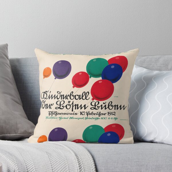 Item preview, Kinderball der Bosen Buben Balloons 1912 designed and sold by artofuniverse.