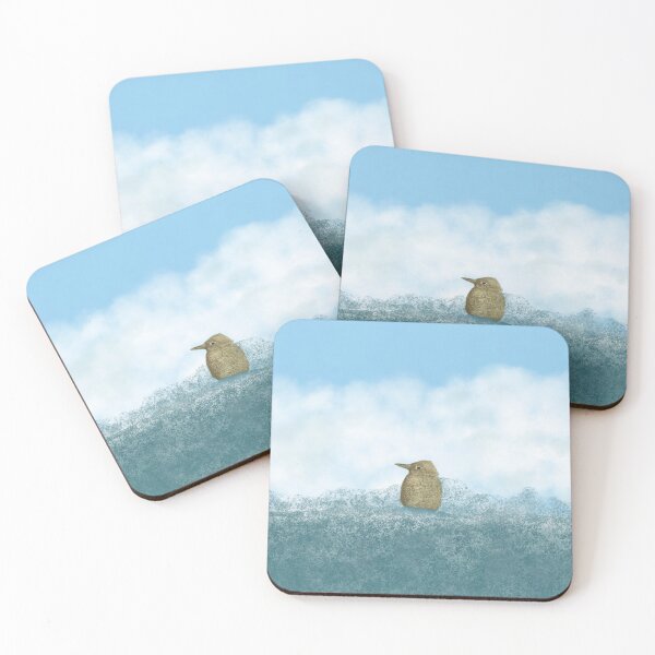 Item preview, A charming bird in the high mountains designed and sold by greenPQBstudio.