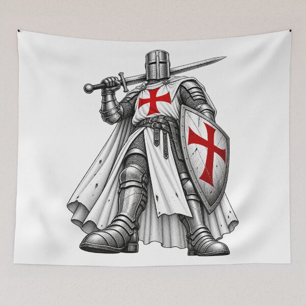 Item preview, Crusader Knight's / We are coming back designed and sold by WotanArt.