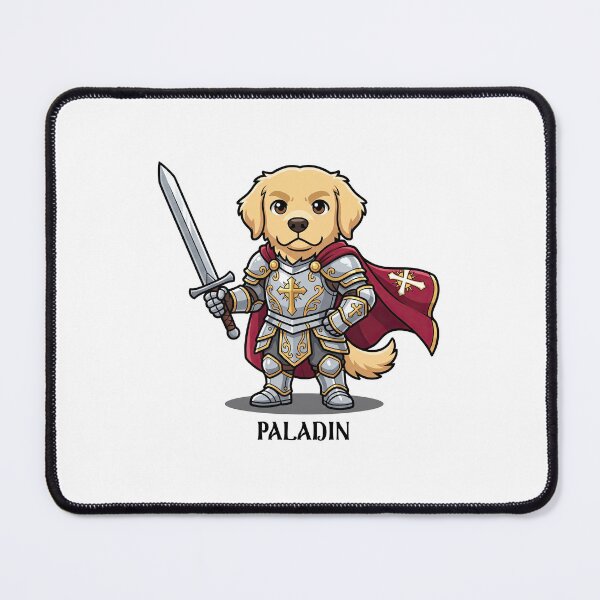 Item preview, D&D Golden Retriever Paladin designed and sold by VFXguy.