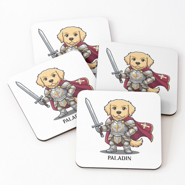 Item preview, D&D Golden Retriever Paladin designed and sold by VFXguy.