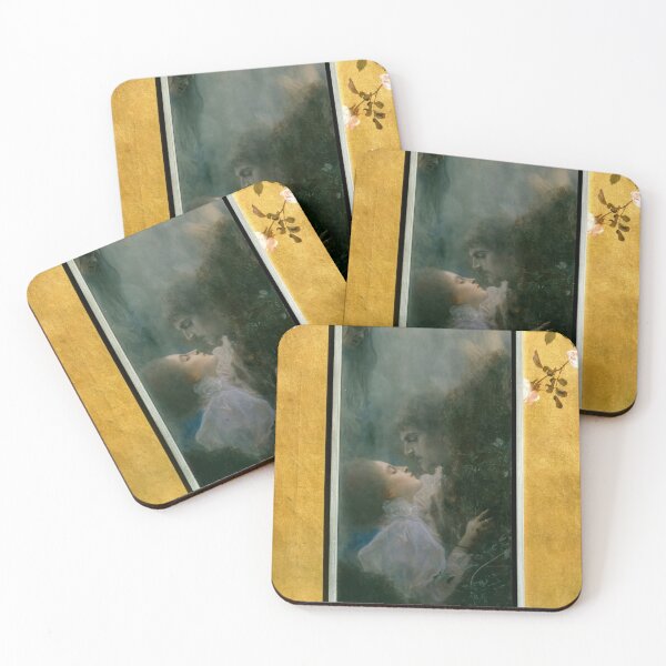 Item preview, Gustav Klimt's Love, a couple embracing designed and sold by Shoupay.