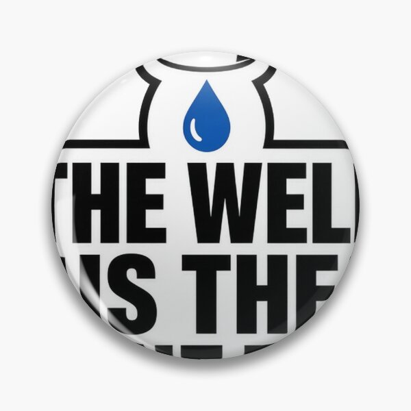 Item preview, The Well Is the Mine Too - No Clean Cobalt Bucket designed and sold by The Freedom Forge.