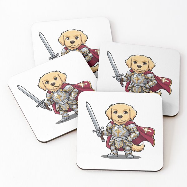 Item preview, D&D Golden Retriever Paladin - No Label designed and sold by VFXguy.