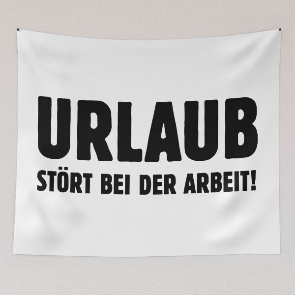 Item preview, Vacation Disrupts Work! (Boss Saying / Workaholic / Office Humor / Black) designed and sold by Roderix.