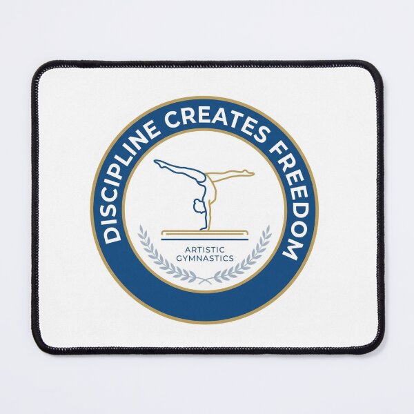 Item preview, Discipline Creates Freedom T-Shirt Artistic Gymnastics designed and sold by FlipGymnastics.