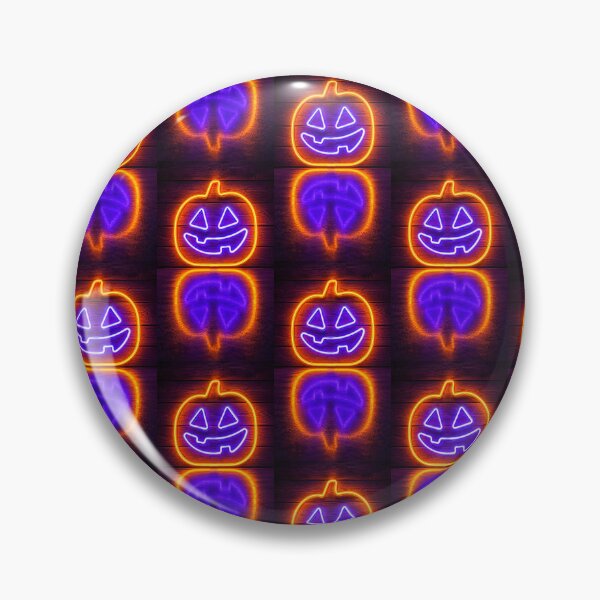 Item preview, Neon Jack-o’-Lantern Glow and Purple Reflection designed and sold by Kimberly Palmer.