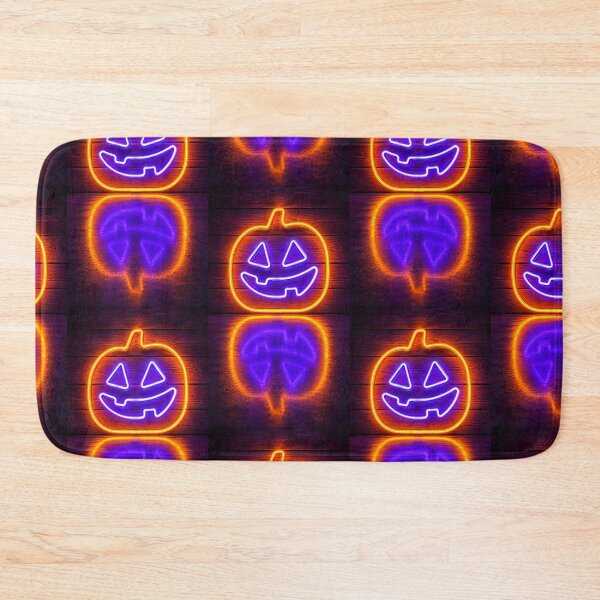Item preview, Neon Jack-o’-Lantern Glow and Purple Reflection designed and sold by Kimberly Palmer.